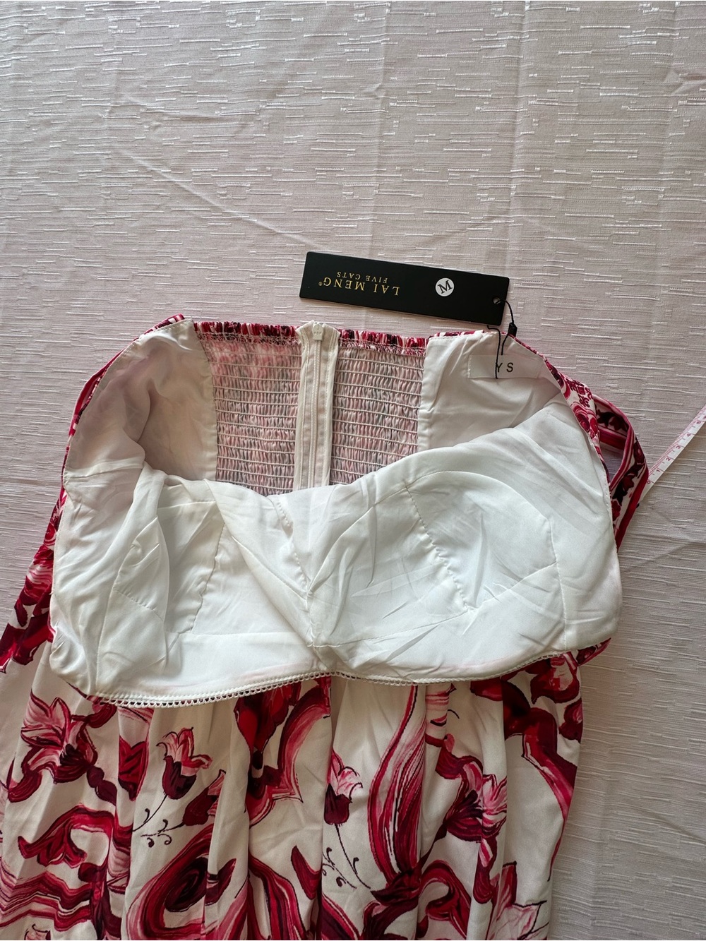 Women's summer floral print spaghetti strap square neck beach Maxi Sundress NWT - Picture 9 of 10